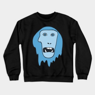 Minimal Monkey Crewneck Sweatshirt